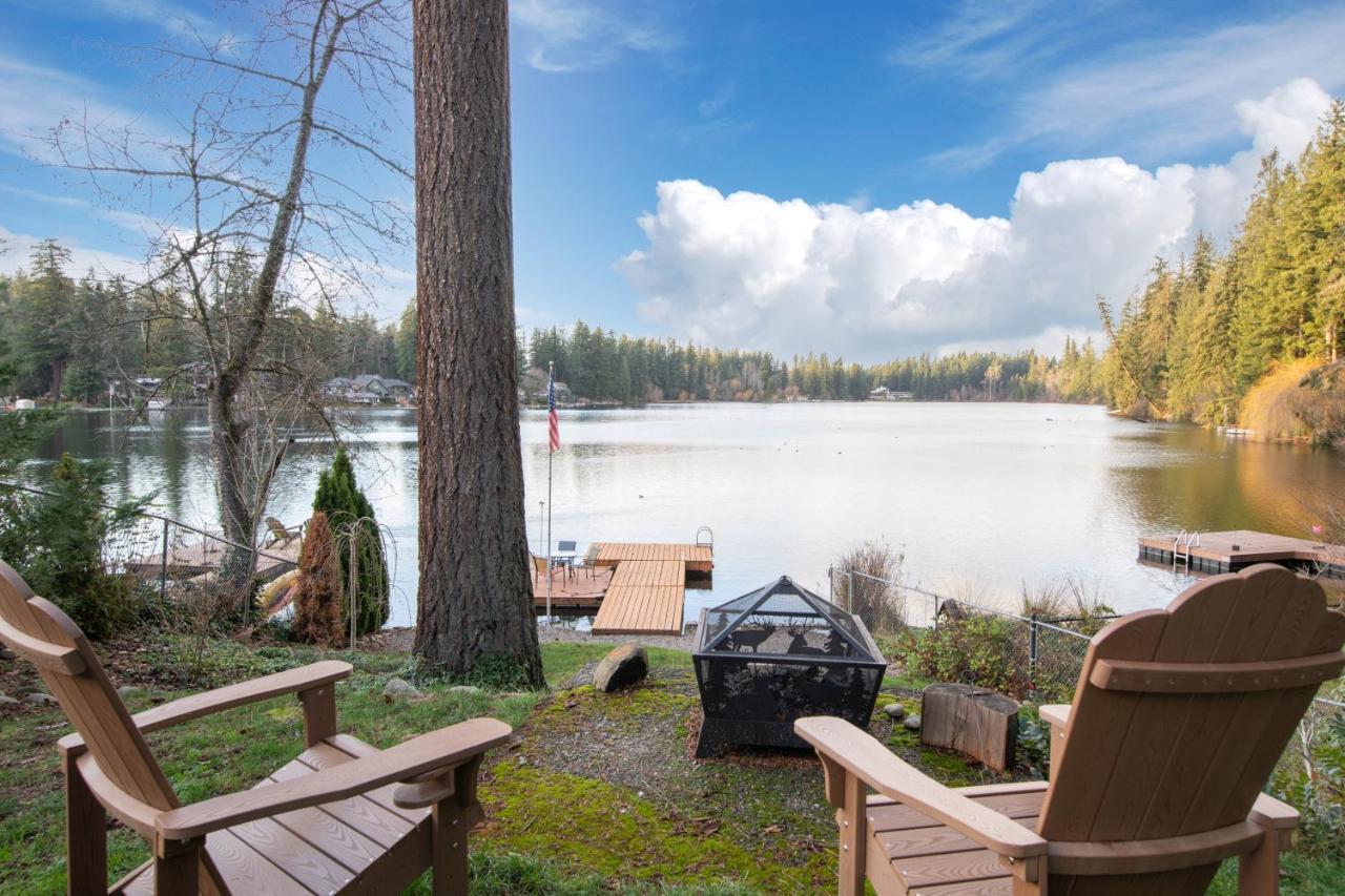 Koi Story Cabin On The Lake - Waterfront, Near Bike Trail Maple Valley Exterior photo